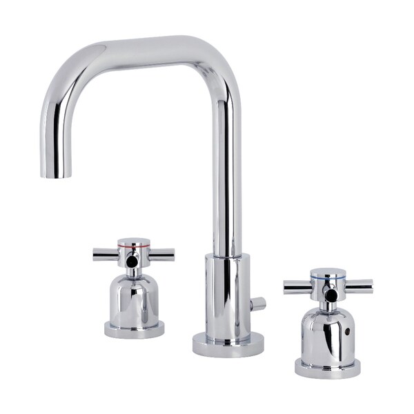FSC8931DX Concord Widespread Bathroom Faucet W/ Brass Pop-Up, Chrome